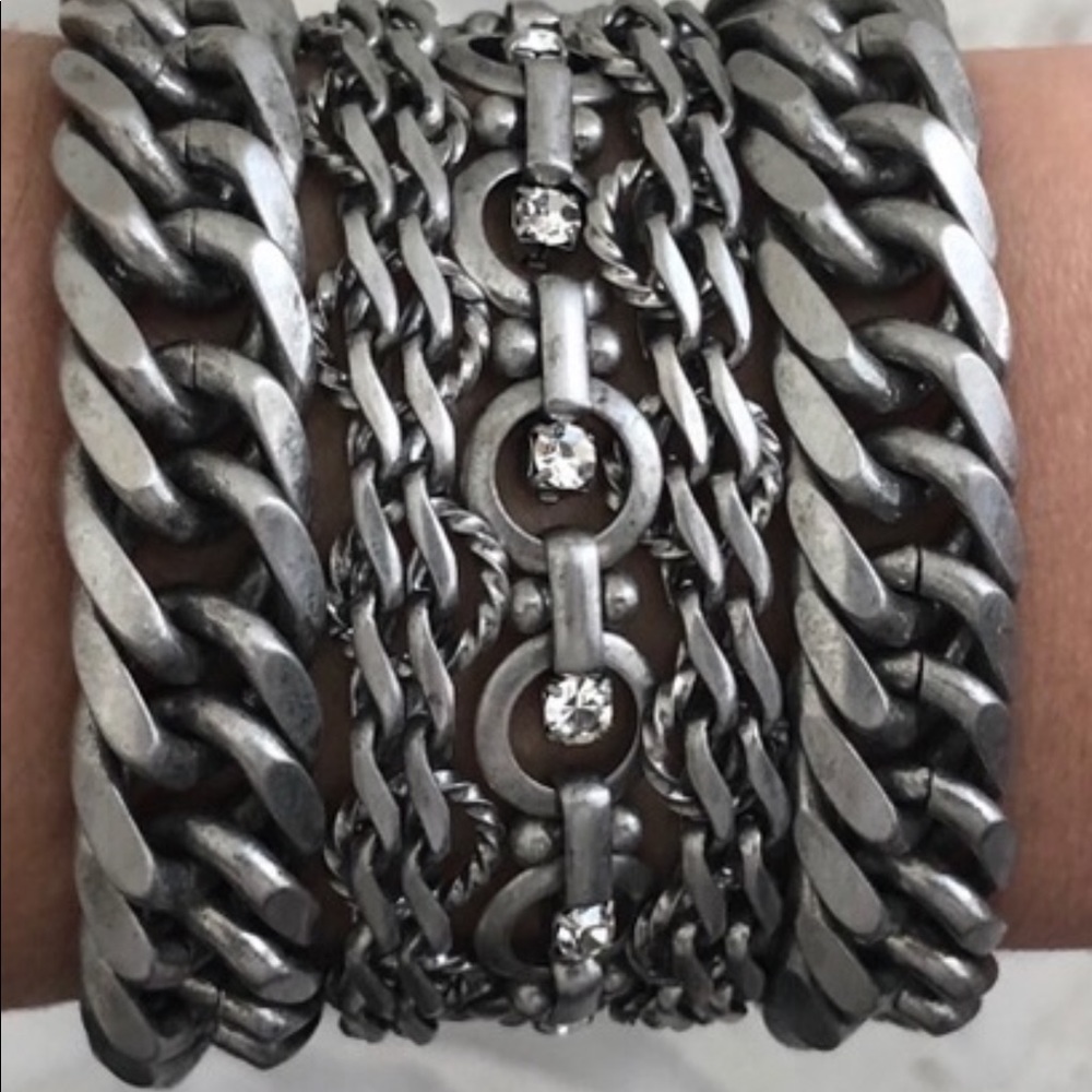 Juicy Couture Multi Chain Metal Cuff